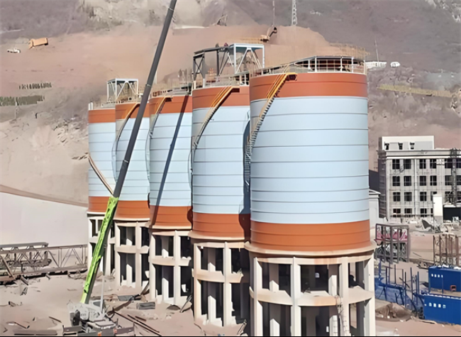 淄川高架钢板仓